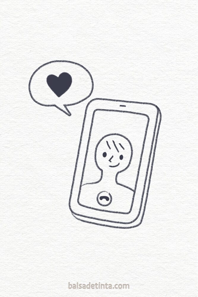 Cute drawings to draw - mobile message