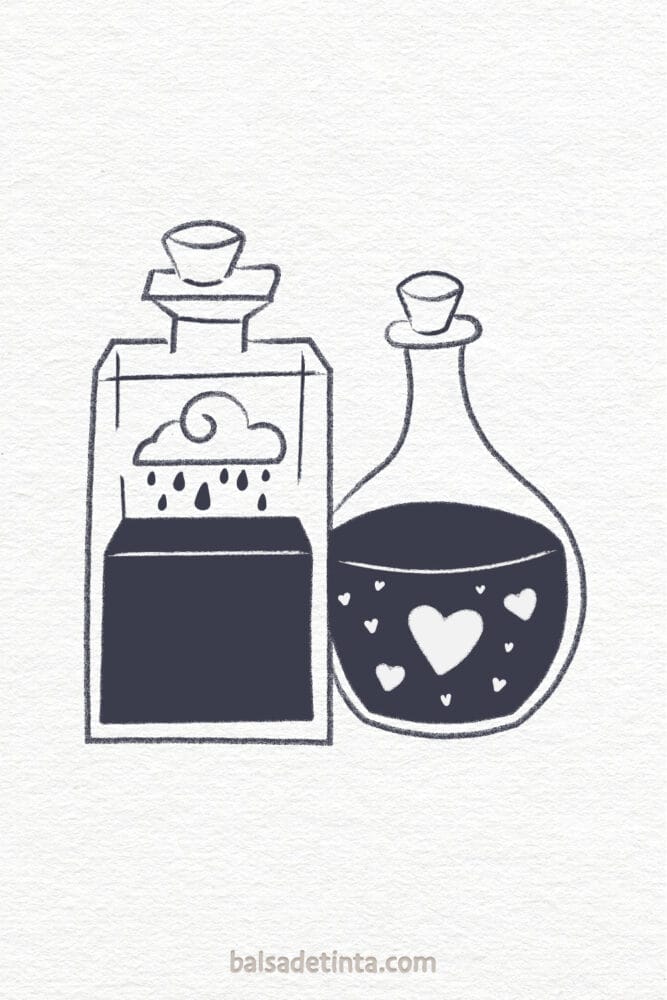 Cute drawings to draw - potions