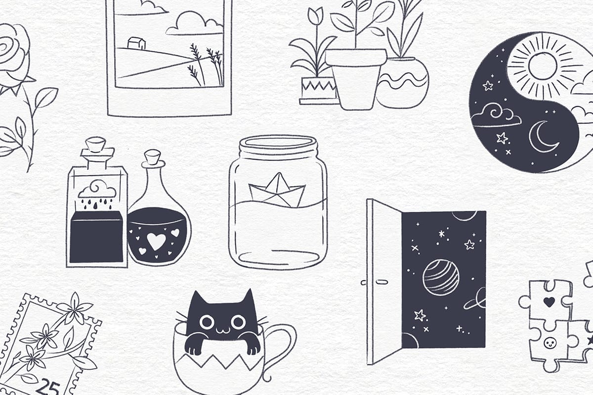 Inspírate con estos 16 dibujos bonitos para dibujar