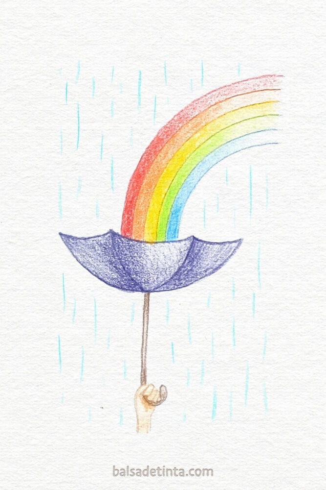 Colored Drawings - Rainbow