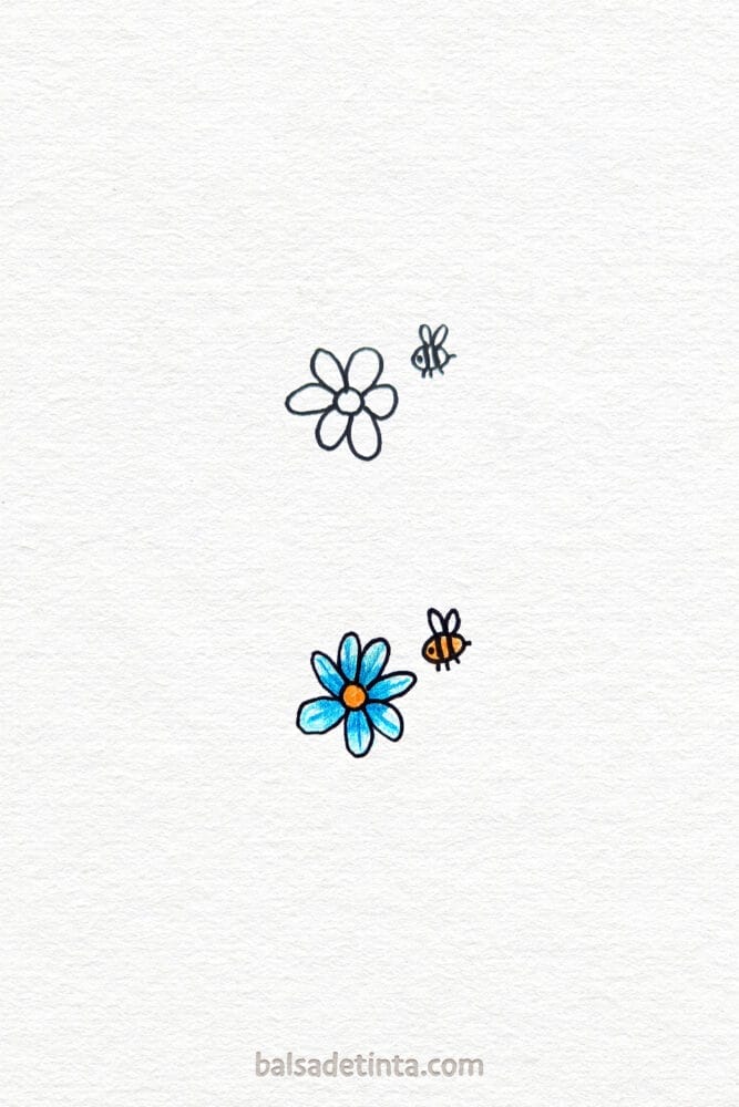 Small drawings - bee