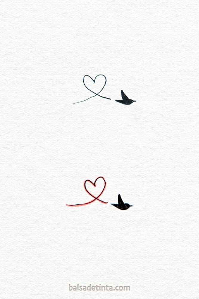 Small drawings - bird