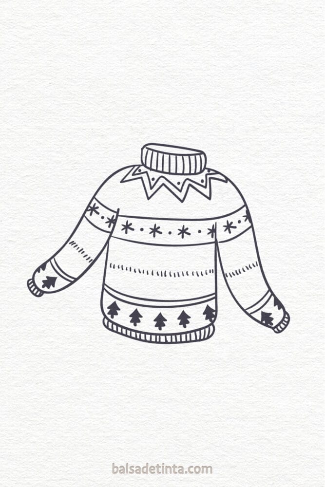 Christmas Drawings - Christmas Sweater