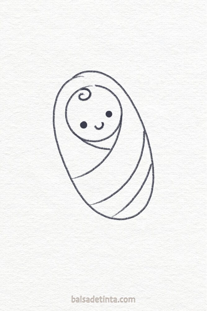 What to draw when you're bored: baby