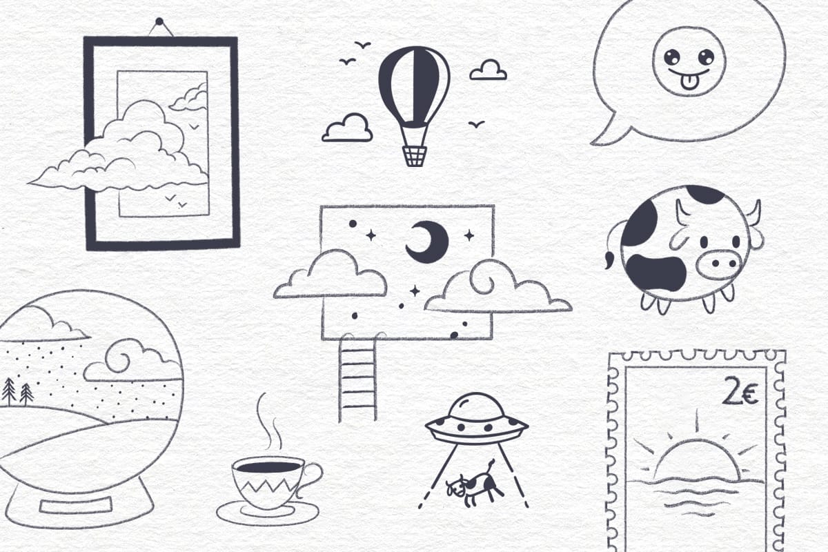 23 easy things to draw when bored